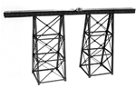 Micro Engineering 75-513 HO Tall Steel Viaduct Kit 150' Long w/Bents