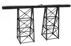 Micro Engineering 75-513 HO Tall Steel Viaduct Kit 150' Long w/Bents