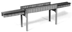 Micro Engineering 75-528 HOn3 Tall Steel Viaduct Length Extension 60' Includes Track