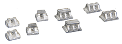 Micro Engineering 80035 HO Bridge Shoes Assorted pkg 16