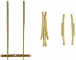 Micro Engineering 80-316 HO Turnout Parts Kit For #6 Code 83 Turnouts