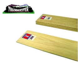 Midwest 6305 Wood Sheet Balsa 3" Wide x 36" Long 3/16" Thick pkg 5