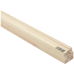 Midwest 8099 Basswood 1/2"x1/2"x36"