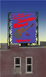Micro Structures 339050 Billboard Chicken Ranch