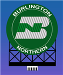 Micro Structures 440702 Burlington Northern Animated Neon Billboard Light Works USA Small