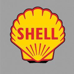 Micro Structures 55020 Shell Double-Sided Rotating Sign Sign: 1-13/16" Square 2" Tall Mast w/3-3/16" Base