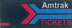Micro Structures 64811L HO/O L Amtrak Station Sign