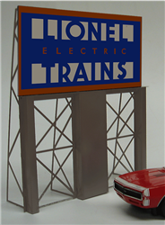 Micro Structures 880301 O Animated Neon Roadside Billboard Lionel
