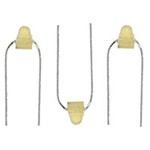 Miniatronics 12-003-12 Micro Mini Light Emiting Diodes (LEDs) 1/16" Diameter Yellow Pkg(12)