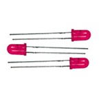 Miniatronics 12-151-03 Blinker/Flasher Suberbrite (LEDs) 13/64" 5mm Diameter Red