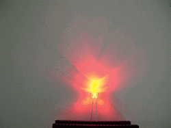 Miniatronics 12-821-05 Tower LED 2mm Set of 5 Red