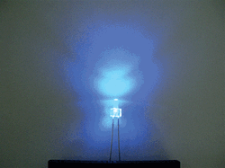 Miniatronics 12-824-10 Tower LED 2mm Set of 10 Blue