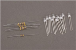 Miniatronics 12-826-10 Tower LED 2mm Yeloglo (Golden White) Pkg(10)