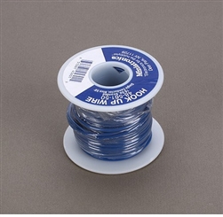 Miniatronics 48-561-50 16 Gauge Flexible Single Stranded Conductor Wire 50' Blue
