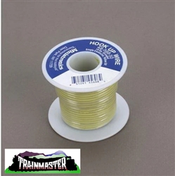 Miniatronics 48-568-50 16 Gauge Flexible Single Stranded Conductor Wire 50' Yellow