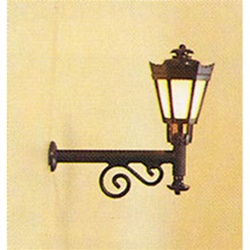 Miniatronics 72-006-01 Lamppost Accessory Parts Outdoor Building Light (black)