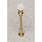 Miniatronics 72-016-01 Lampposts Park Lamppost (Brass) 1"