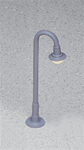 Miniatronics 72-372-01 Lampposts Parking Field Light (gray) 2-1/4" 5.6cm