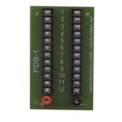 Miniatronics PDB-1 12-Position Prewired Power Distribution Block Rated at 15 Amps