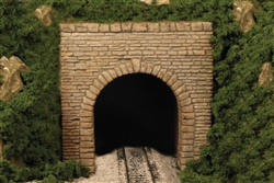 Monroe Models 130 HO Oak Street Single Tunnel Portal