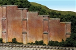 Monroe Models 152 HO Brick Tapered Wing Walls