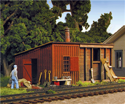 Monroe Models 2212 HO Pump House & Coal Shed Kit