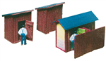 Monroe Models 2213 HO The Privies Kit Pkg 4