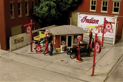 Monroe Models 2218 HO J. Burke Filling Station Laser-cut Kit