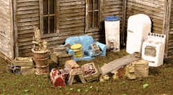 Monroe Models 2302 HO Back Yard Junk Mini-Tales Kit