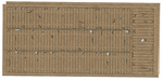 Monroe Models 2309 HO Junk Yard Fence Laser-Cut Kit Unpainted