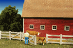 Monroe Models 2310 HO Barn Yard Fence Kit Scale 170'