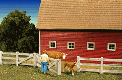 Monroe Models 2310 HO Barn Yard Fence Kit Scale 170'