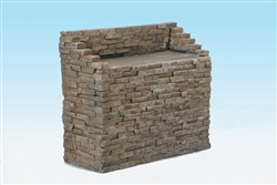 Monroe Models 718 HO Bridge Abutement Split Stone