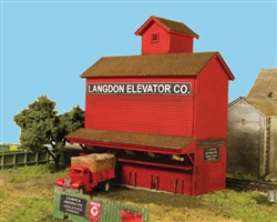 Monroe Models 9215 N Langdon Coal Elevator Laser-Cut Wood Kit