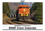 McMillan BNSF27 2027 Calendar BNSF Railway