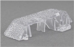 Marklin 20199 HO C Track End Piece with Transparent Roadbed 10 Pack