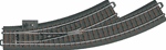 Marklin 20671 HO 3-Rail C Track My World Left Hand Manual Curved Turnout