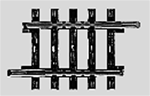 Marklin 2208 HO K-Track Straight 1-3/8" 