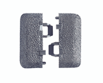 Marklin 24001 HO C-Track End Piece/Roadbed Pkg 10