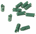 Marklin 71413 New Style Plugs Pkg 10 Green