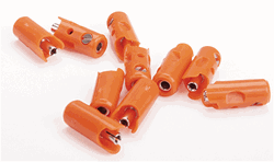Marklin 71424 New Style Sockets Pkg 10 Orange