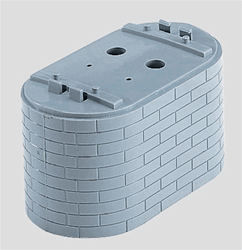 Marklin 7253 HO Bridge Pillar Pkg 2 1-3/16" 