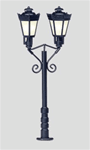 Marklin 72805 HO Double Park Light