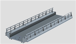 Marklin 74618 HO C-Track Straight Ramp 7-3/32" 18cm