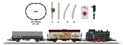 Marklin 81701 Z Freight Starter Set Standard DC German Federal Railway Class 89 0-6-0T 2 Cars Track Oval Power Pack