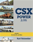 Morning Sun 1686 CSX Power in Color Volume 4 6-Axle Ges and More Hardcover 128 Pages