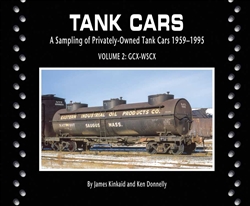 Morning Sun 8584 Tank Cars Volume 2: GCX-WSCX Privately-Owned 1959-1995 Softcover