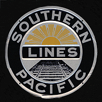 Microscale 10005 Embossed Die-Cut Metal Sign Southern Pacific MSI10005 Microscale