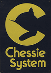 Microscale 10036 Embossed Die-Cut Metal Sign Chessie System