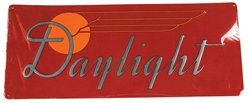 Microscale 10501 Embossed Die-Cut Metal Sign Southern Pacific Daylight